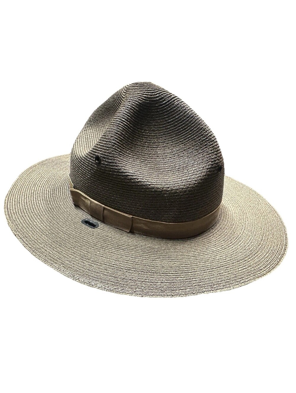 Vintage Stratton Safari Hat Brown Wide Brim Outdoor Ranger Style Hat Explorer